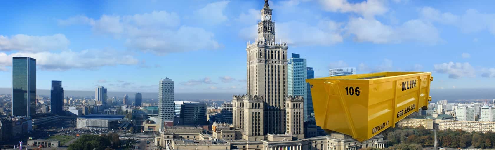 Wywóz śmieci i gruzu Warszawa